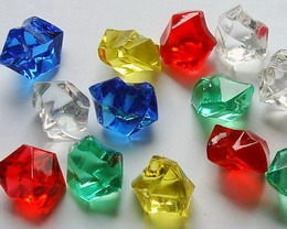 Acrylsteine auch Acryldiamanten genannt 