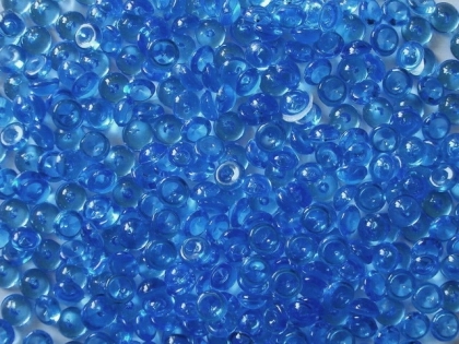 Acryl - Raindrops ca. 5 mm, dunkelblau