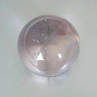 Glaskugel 35 mm pink, handgefertigt
