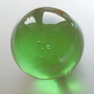Glaskugel 70 mm, grün II. Wahl