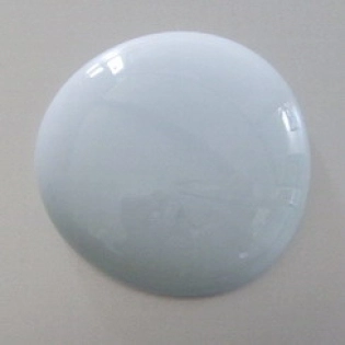 Glasnuggets perlmuttweiß-opak, ca. 30 mm/1 kg
