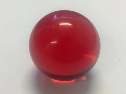 Kristallglaskugel 30mm, rot