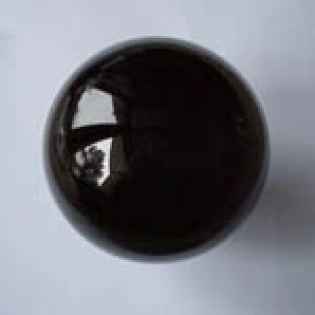 Kristallglaskugel 50mm, schwarz