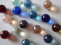 Glass marbles 25mm for decoration buy online