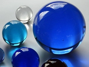 Crystal glass ball large