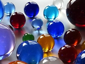 Crystal glass balls 25mm
