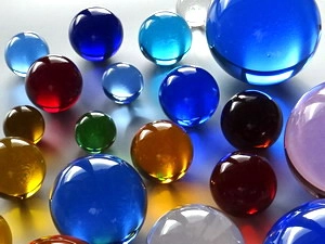 Crystal glass balls 30mm buy online