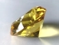 Preview: Crystal Glass Diamonds 50 mm Yellow