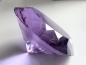Preview: Crystal Glass Diamonds 150 mm Purple