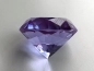 Mobile Preview: Crystal Glass Diamonds 50 mm Purple back