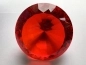 Mobile Preview: Crystal Glass Diamonds 150 mm Red front