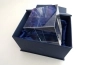 Mobile Preview: crystal glass cuboid in dark blue giftbox