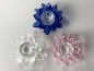 Preview: Crystal Candle holder lotus flower blue, pink and clear 1