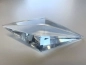 Preview: Rhombus aus Kristallglas klar 16 cm