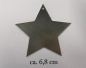 Mobile Preview: Sterne aus Edelstahl ca. 6,8 cm - für Dekoration