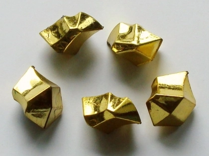 Acrylsteine groß, ca. 24x16 mm, gold (zzt. nicht lieferbar)