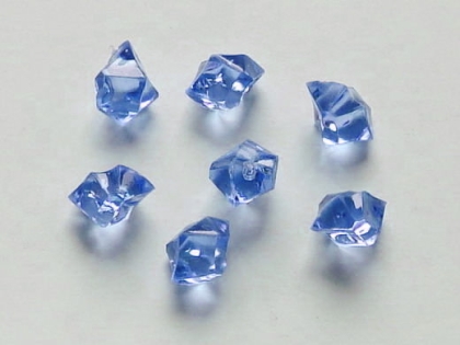 Acrylsteine-klein ca 8x13mm lila nicht-lfb