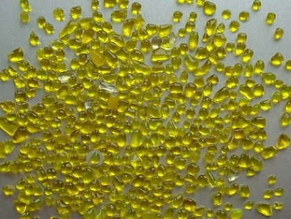 Glass Beads Lemon Yellow 1.5-3 mm | 20Kg | Glass Pebbles Aggregates