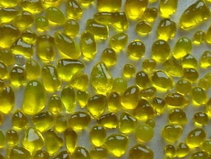 Glass Beads Lemon Yellow 6-9 mm | 20 Kg | Glass Pebbles Aggregates