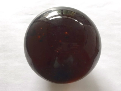 Glass Balls 100 mm Dark Amber | Standard Handmade
