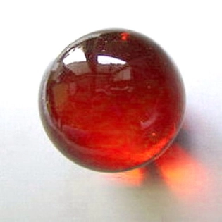 Glass Balls 35 mm Red-Orange | Standard Handmade