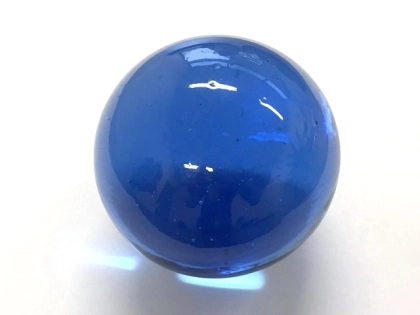 Glass Balls 60 mm Middle Blue| Standard Handmade