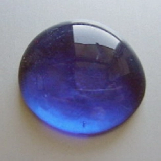 Glass Pebbles 28-30 mm Cobalt Blue | Shimmering Surface | 20 Kg | Glass Nuggets