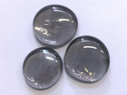 Glasnuggets lila-ir., ca. 30 mm/1 kg