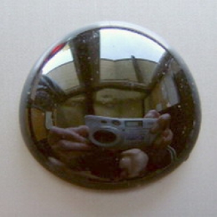 Glass Pebbles 28-30 mm Black Opaque | Shimmering Surface | 1 Kg | Glass Nuggets