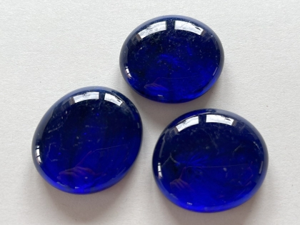 Glasnuggets kobaltblau, ca. 30 mm/1 kg