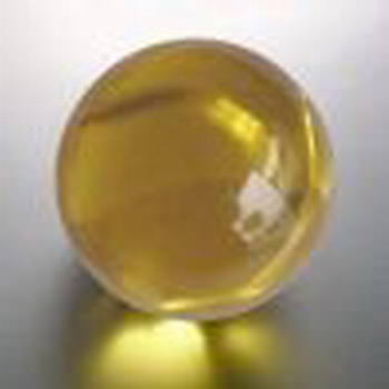 Crystal Glass Balls 30 mm Yellow | Crystal Balls | Crystal Spheres