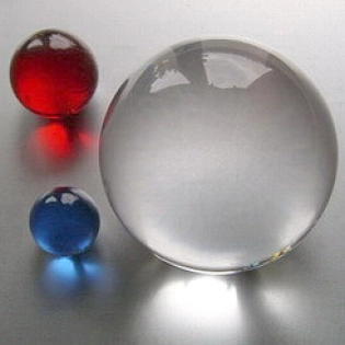 Crystal Glass Balls 50 mm Clear | Crystal Balls | Crystal Spheres