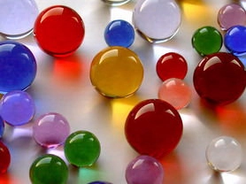 crystal glass balls 50-350 mm