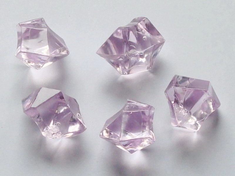 Acrylsteine-gross- ca. 24x16 mm flieder-hell