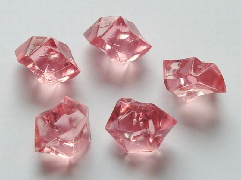 Acrylsteine-gross- ca. 24x16 mm lachs