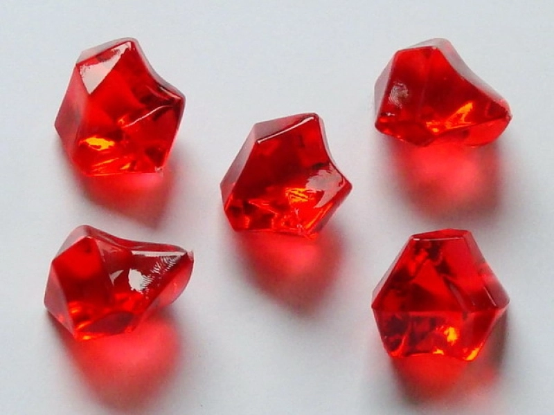 Acrylsteine-gross- ca. 24x16 mm rot