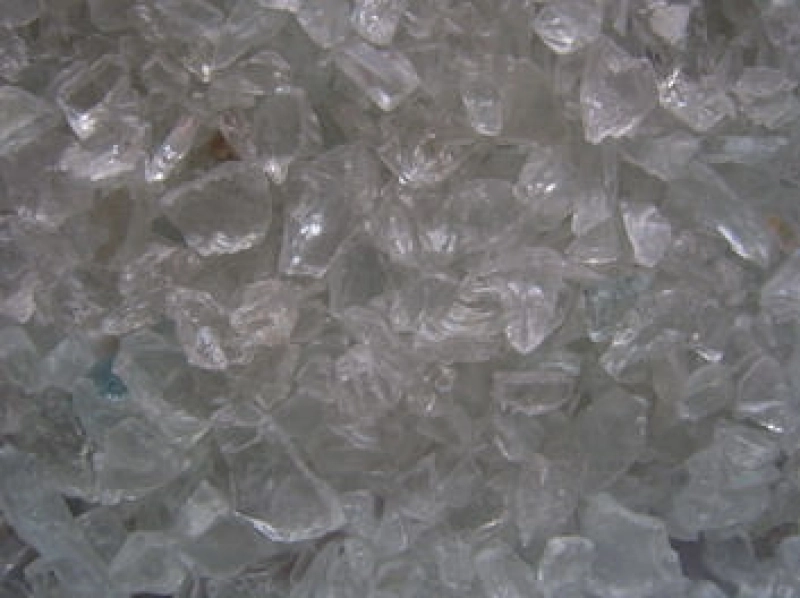 Glass Gravel Clear 5-10 mm | 20 Kg | Glass Chippings