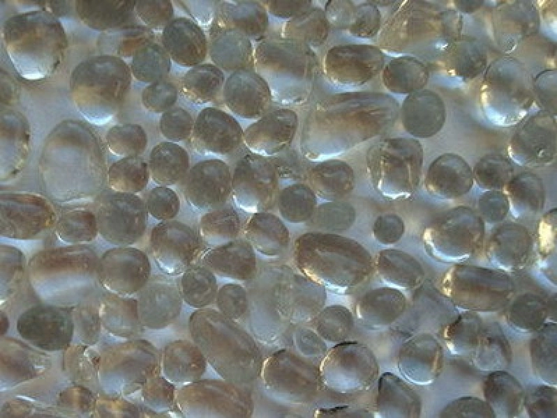 Glass Beads Clear 3-6 mm | 20 Kg | Glass Pebbles Aggregates
