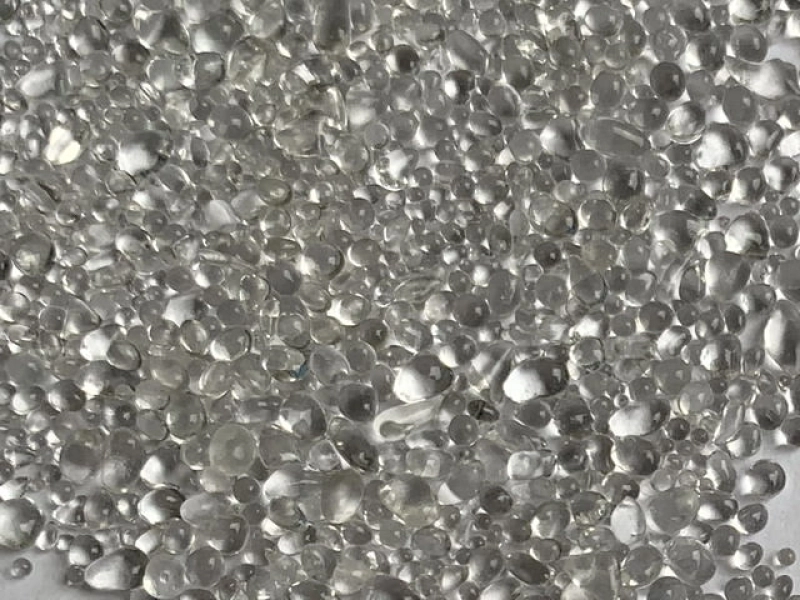 Glass Beads Clear 1,3-3mm | 1 Kg | Glass Pebbles Aggregates