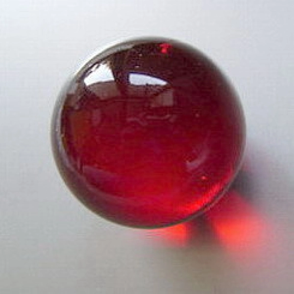 Glass Balls 35 mm Red | Standard Handmade