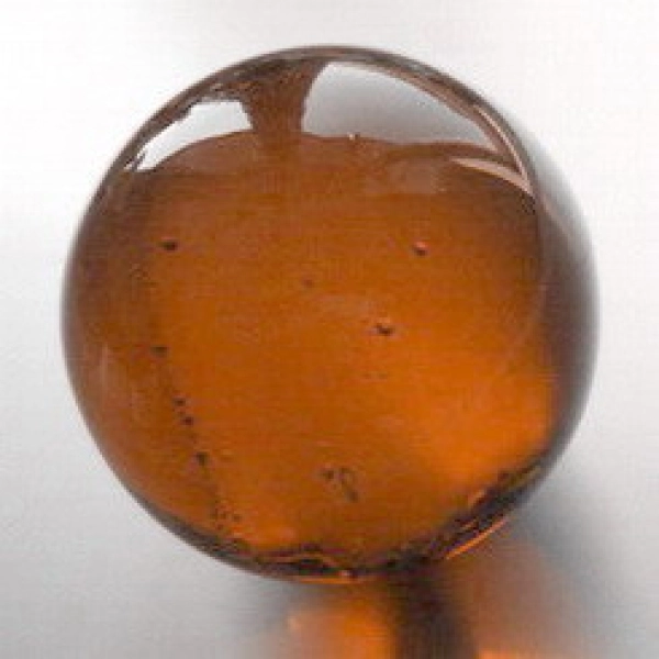 Glass Balls 70 mm Dark Amber | Standard Handmade