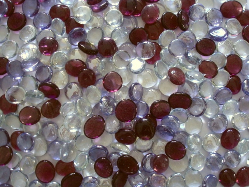 Glass Pebbles 17-20 mm | Mix 4 | Glass Nuggets