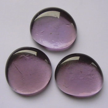 Glass Pebbles 28-30 mm Amethyst | 1 Kg | Glass Nuggets