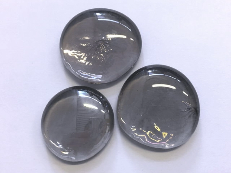 Glasnuggets ca. 30 mm lila-ir 1 kg