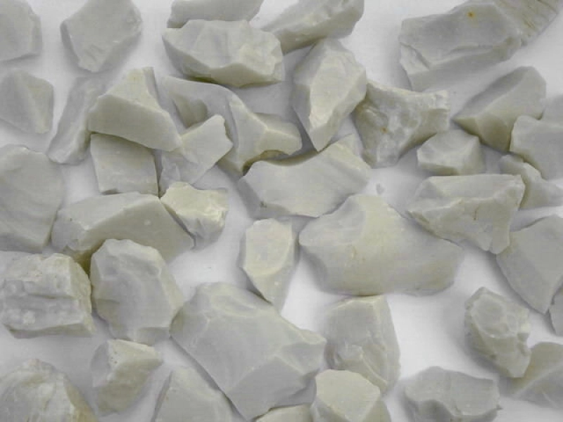 Glass Stones 20-40 mm White Opaque | 20 Kg | fire pit glass | glass lump